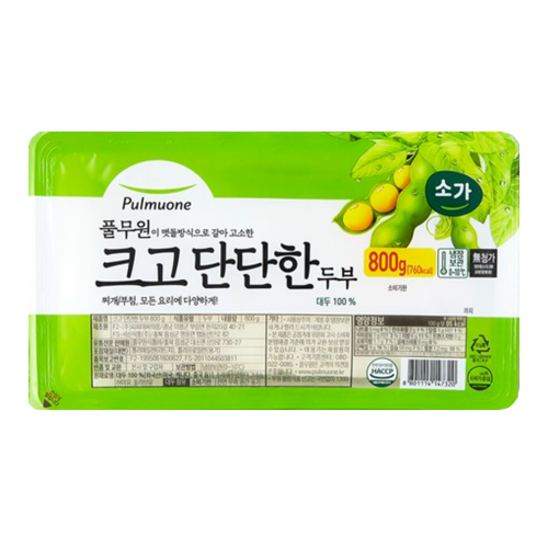 풀무원)소가단단한두부 800g